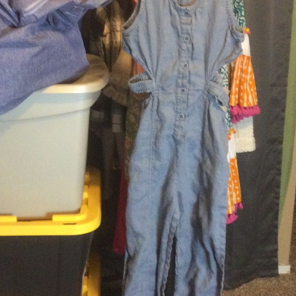 Zara Sleeveless Jumpsuit Sz 13-14 kids
